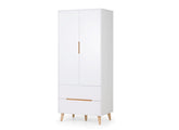 Alicia White Two Door Combi Wardrobe